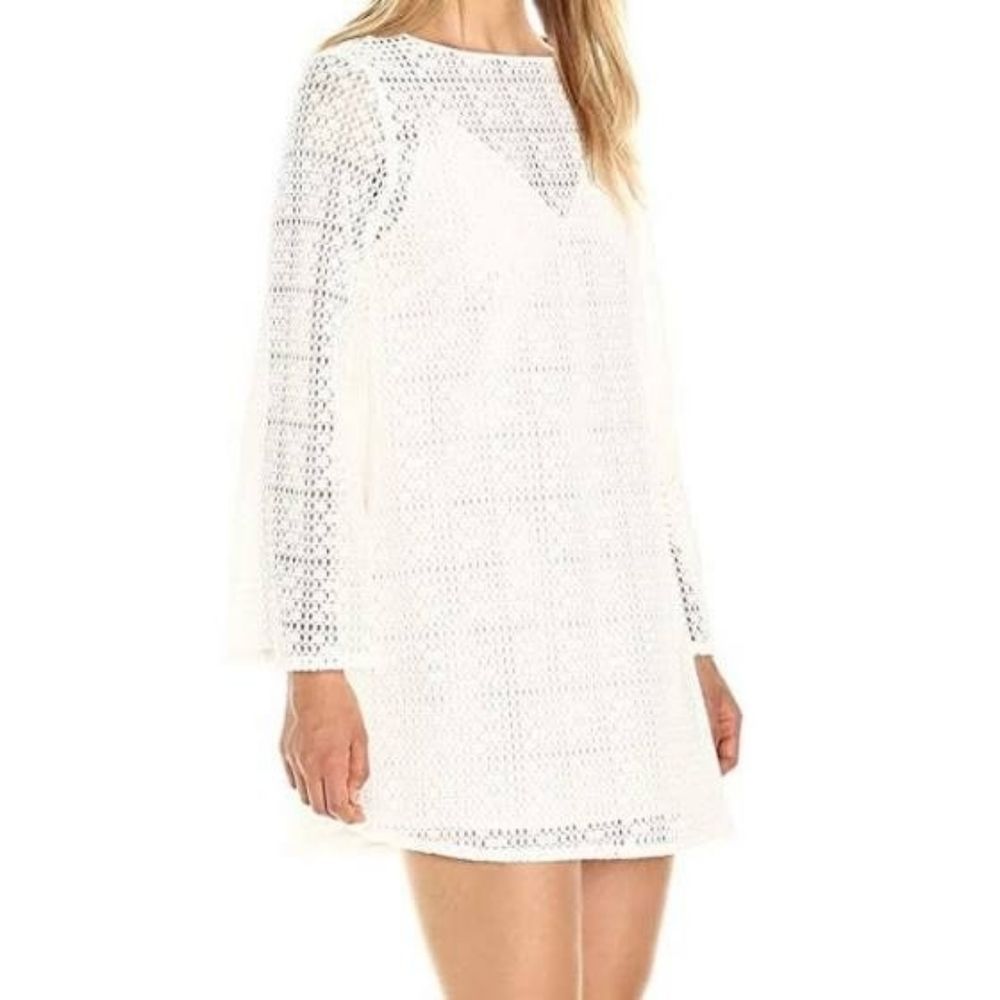 THE FIFTH LABEL White Crochet Dress L